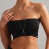 Bohemian Beads Chest Chain Imitation Pearl Bikini Belly Chain Simple Waist Chain  Nightclub