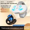 VAORLO Cool Breathing Light Wireless Earphones Ear-Clip Painless Wear Hea Dphone Bluetooth 5.3 Headset With HD Microphone For All Smartphones