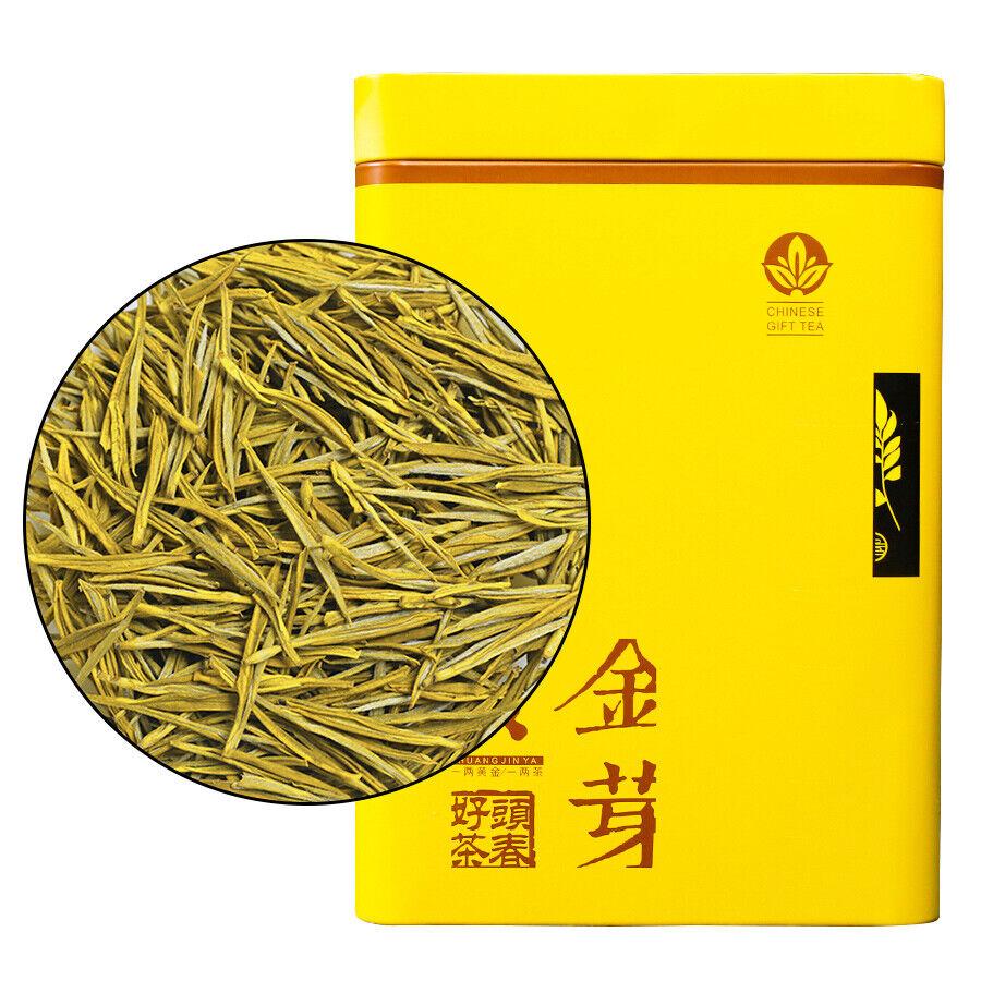 Чай зеленый китайский Huang Jin Ya 2023 года Golden Buds Зеленый 250г/банка