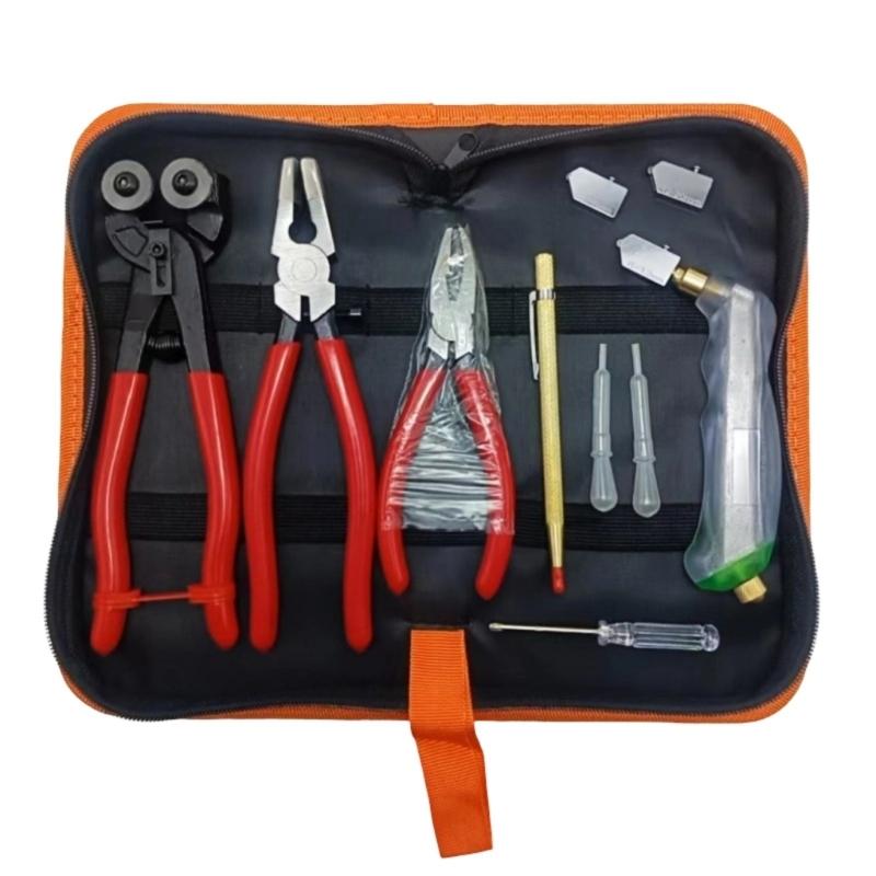 

Pack of Glass Cutting Plier Cutter Features Trimming Function Precisions Glass Cutting Tool Set for Repair Art Craft