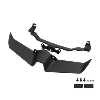 1 Set Motorcykel Främre Spoiler ABS Svart Passar För YAMAHA MT-10 MT-10 SP 2022-