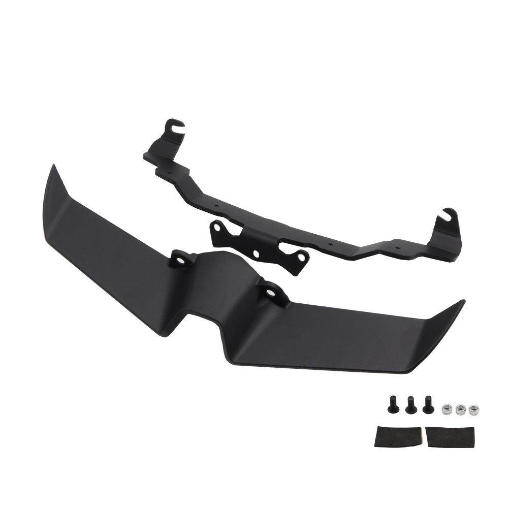 1Set Motorcycle Front Spoiler ABS Black Fit For YAMAHA MT-10 MT-10 SP 2022-
