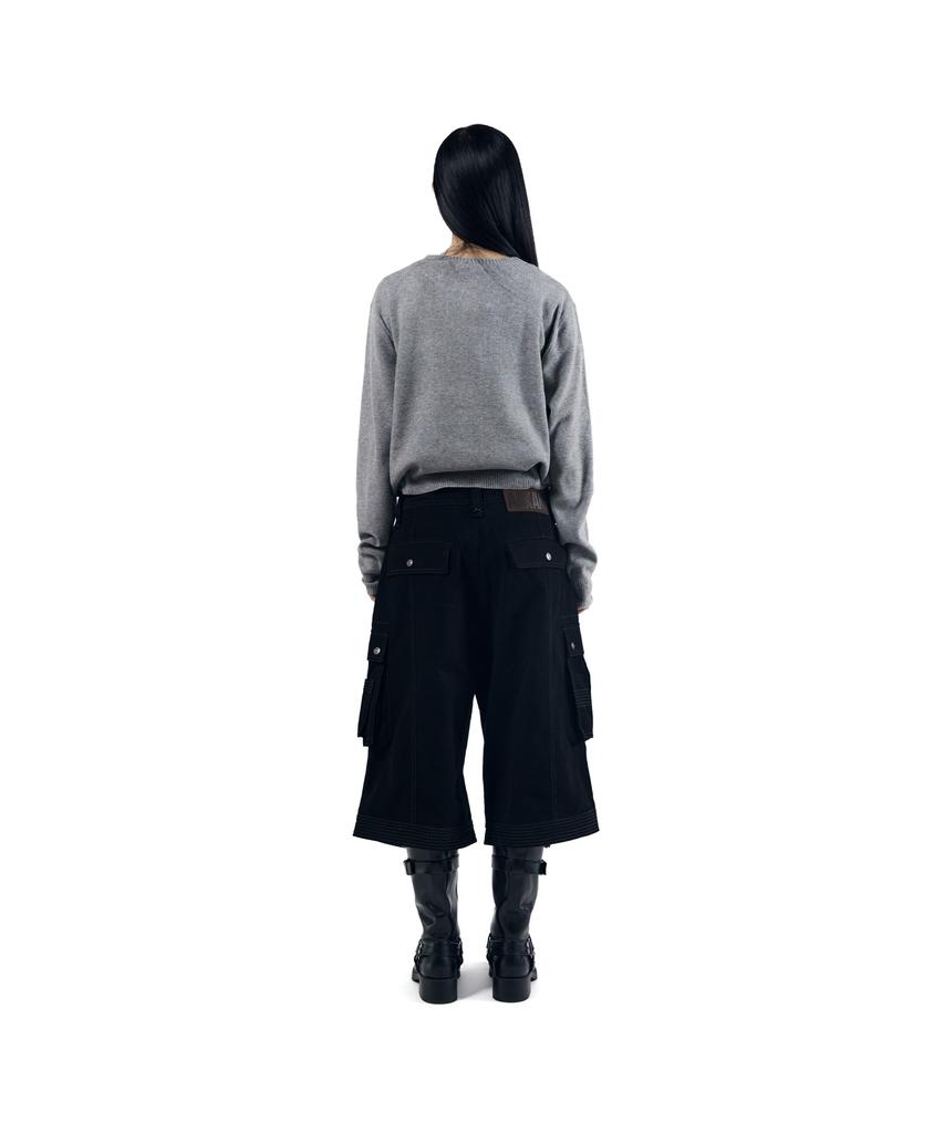 Aakam Granny Moddable Cardigan (Gray)