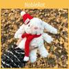 Plush Bunny Stylish Doll Keychain With Soft Fabric And Adorable Design For Kids