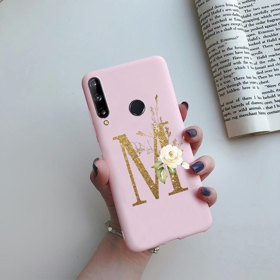 For Huawei Y7P Y6P Case Cute Letters Soft Silicone Back Cover For Huawei Y8P Y7P Y6P Y5P Phone Cases Y 6P Y 7P 8P Y 5P 2020 Case