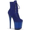 Fashion New Knight Female 20CM High Heel Platform Ankle Boots Women Autumn Winter Shoes Sexy Nightclub Pole Dancing Boots