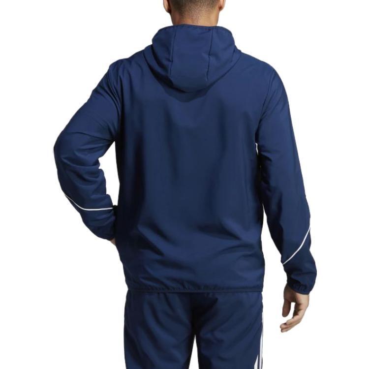adidas Jackets Men's Marine Blue Hooded Moderate Other HZ9067