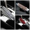 3PCS Rhinestone Car Handbrake Cover Leather Auto Anti-slip Protector Decoration Universal Diamond Car Accessories Interior