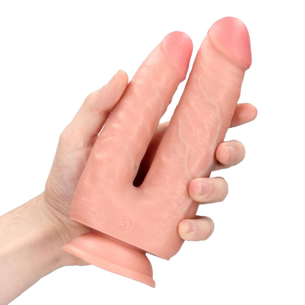 Realrock - Realistic Double Dildo 15.2 Cm