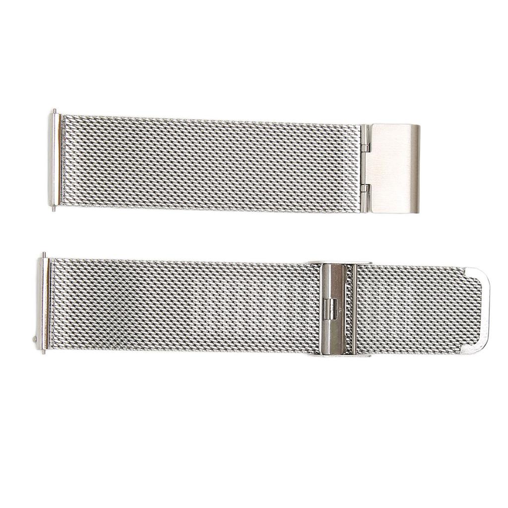 22mm Stainless Steel Watch Bands Mesh Woven Watch Straps Quick Relse Watch Wristband with Buckle for GTR 3