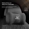 Car Suede Headrest Seat Neck Pillow Head Support For Honda Civic Fit Jazz Accord Pilot CRV Odyssey Passport City Shuttle HRV Ny1 EC5