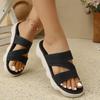 Women Shoes Sandals Summer Retro Walking Shoes Beach Women Shoe Non-Slip Sandals Ladies Slides Footwear Slipper Female