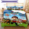 3pcs PAW Patrol Bedding Set Duvet Cover Closure Includes 1 Duvet Cover & 2 Pillowcases, Soft and Comfortable for All Seasons.