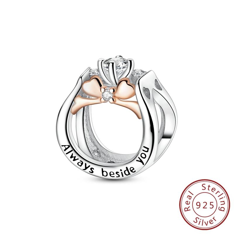 Charms Original Copper Gold Ballet Shoes Bow Angel Heart Cross Charm Bead Fit Bracelet Bangle Pendant Woman Jewelry