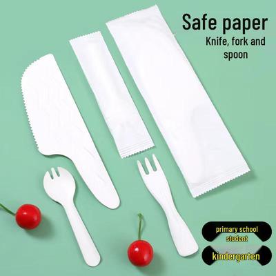 Tek tek Sarılmış Tek Kullanımlık Yemek Takımı: Çatal, Kaşık, Pasta Çatalı, Tatlı Kaşığı, Dondurma Kaşığı