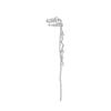 Spring Dawn Geometric Tile Chain Long Ear Cuff