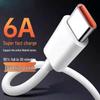 6A Type-C Super Fast Charging Cable, 66W Flash Charge, Compatible with Huawei
