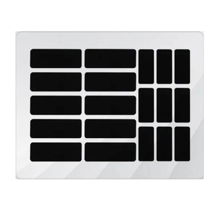 

AntiSweat AntiSlip Silicone Grips for Keyboards Mouse with Enhances Friction Easy Application Universal Compatibility