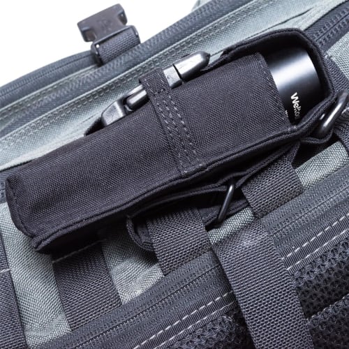 Weltool Tactical Flashlight Holster with Molle System, Cordura Material, and UTX-DURAFLEX Buckle Tool Pouch Compatible with Streamlight Scorpion LED,