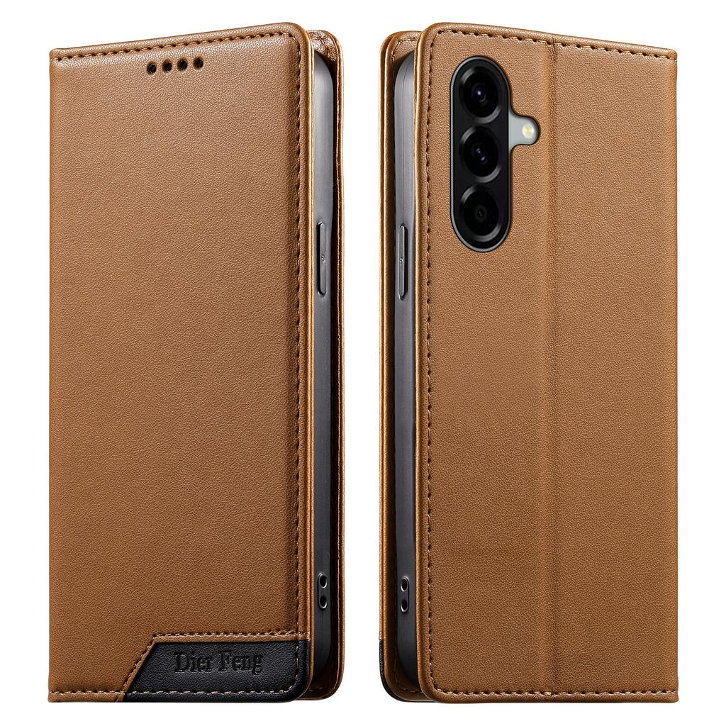 For Xiaomi Poco C61 4G/Redmi A3 4G Case Feather Imprint PU Leather Wallet Phone Cover