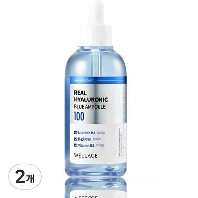 Real Hyaluronic Blue Ampulle, 100ml, 2 Einheiten