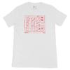 TOKYO JAPAN Street Line Minimal Graphic Art Novelty Tee Fine White T Shirt