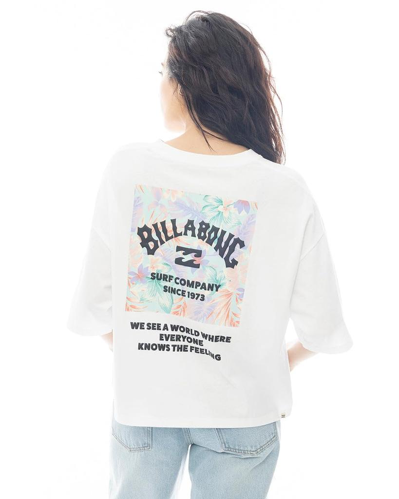 [Cropped Fit] Back Square T-shirt