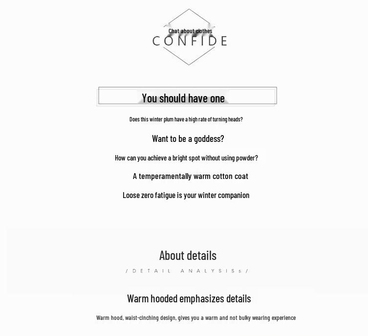 Women's Slim-Fit Mid-Length Cotton Padded Jacket