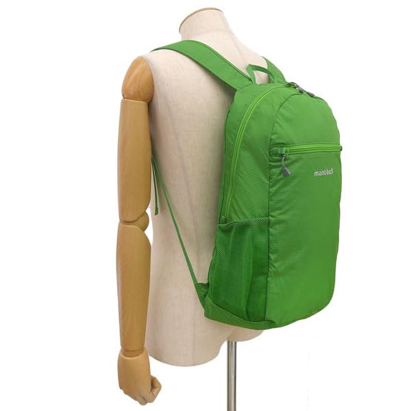 And Light Pack A4 Compatible [Montbell] Men's Women's Backpack, Nylon, Khaki, Packable, 20, 1133471, (Green (GN))