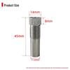 Woodworking Drill Guide: 5/6/8/10mm Bushing for Wear-Resistant Hole Punching Positioner