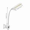 Magnetic Mounting Base Sewing Machine Light Flexible Gooseneck Arm Desk Lamp  Sewing Machine
