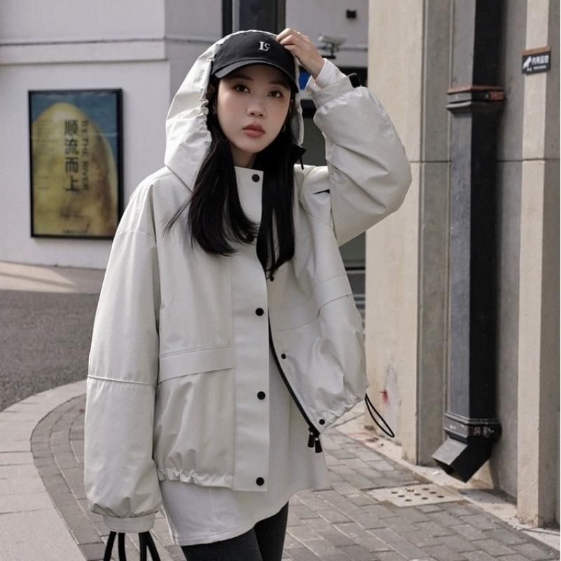 

Jacket Female s Winter Design Slim Solid Color Hooded Tolerant Down Jacket High Quality Durable Construction Stylish Design Practical Daily Use S