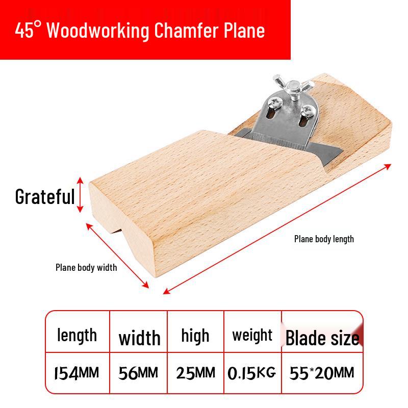 

45-Degree V-Groove Gypsum Board Chamfer Planer for Suspended Ceilings 1 chamfer plane