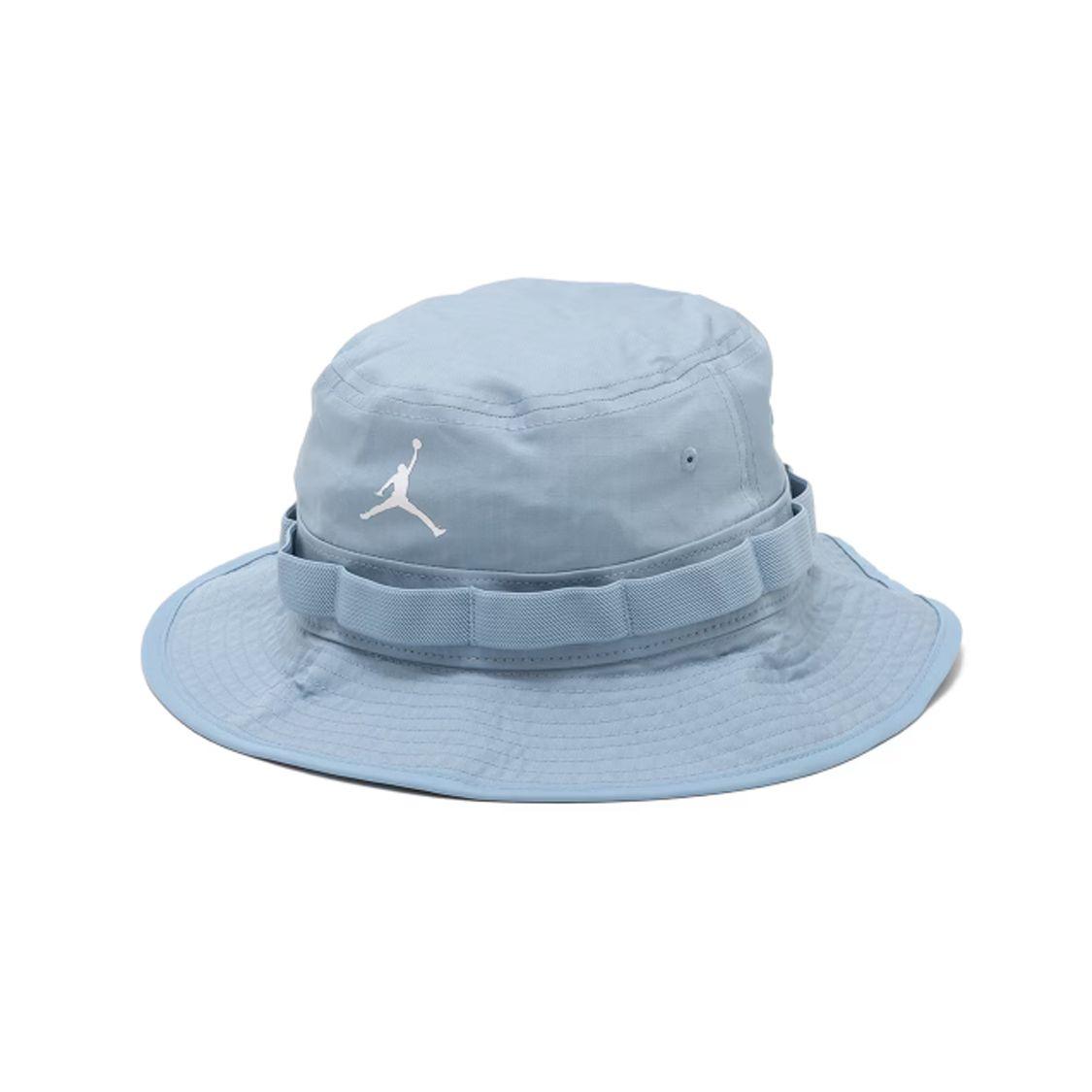 

Jordan Logo Cotton Nylon Polyurethane Fisherman Hat Men hats Light-Blue FD5188-436 L