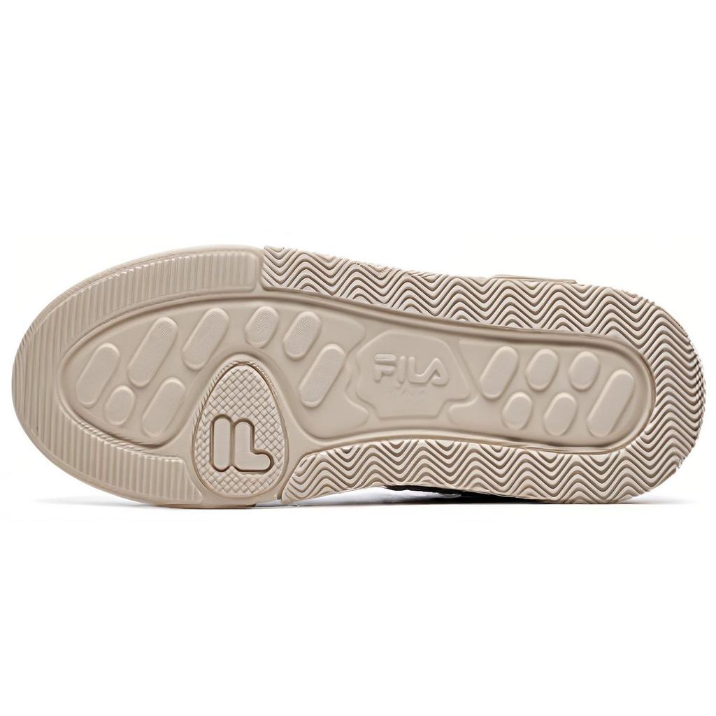 Fila Fusion Stack Cake Fabric Synthetic Leather Comfortable Durable Low Top Skate Shoes Women sneaker Redwood T12W232201FMC