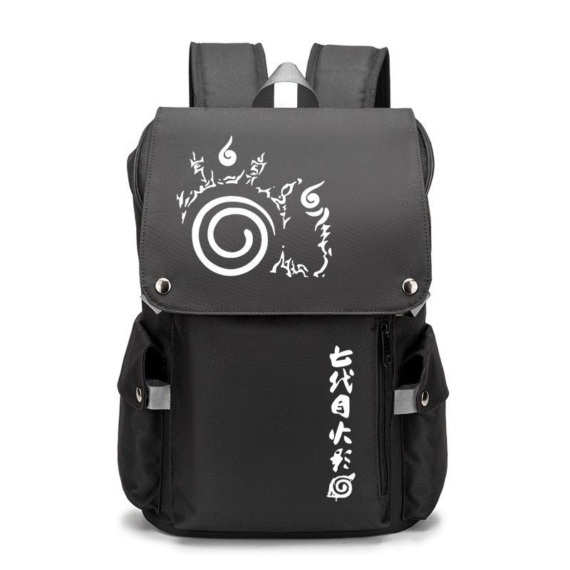 

Naruto Anime Backpack Printing Student Bag Outdoor Travel Bag Usb Computer Bag Men And Women naruto backpack