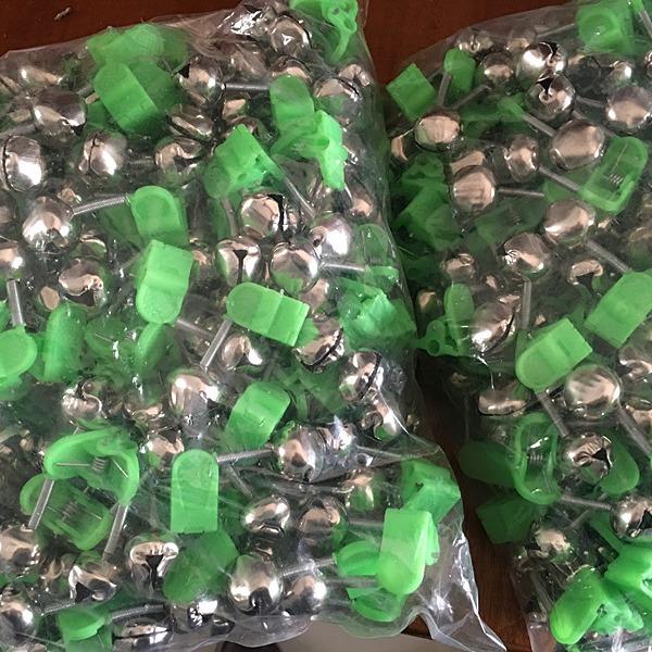 Komplettes Set Angelglocken mit Lichtern - Zubehör