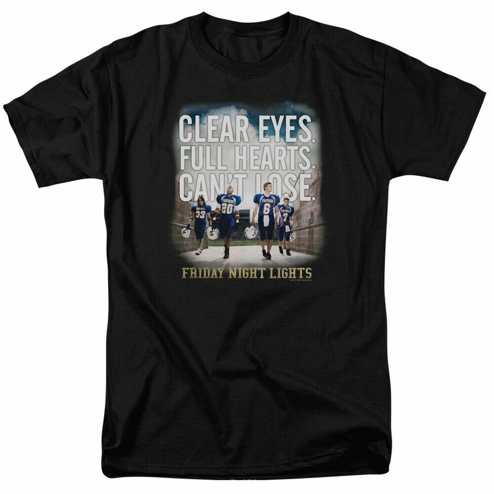 26 Friday Night Lights Motivated Logo T Shirt Mens Licensed Classic TV Show Black Unisex T-Shirt M
