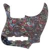 Guitar Pickguard Electric Bass Pickguard Fashion Abalone Pattern Musical Instrument Replacement Accessory