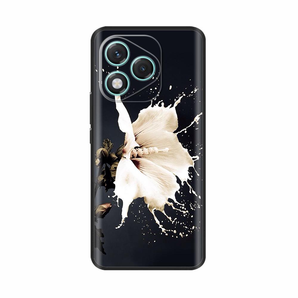 Honor 400 Lite Hülle, Luxus-Handyhülle für Honor 400 Lite, Stoßfeste Schutzhülle aus weichem Silikon, Rückseite