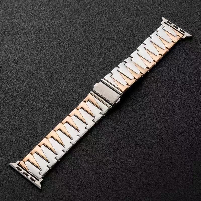 Metal Strap for Apple Watch 45mm 44mm 49mm 40mm 41mm 42/38mm Bracelet Band for Iwatch Series 6 7 8 SE 5 Replacemen Wristband