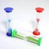 Hourglass Timer Set: Durable Creative Quicksand Toy for Kids with Toothbrush Accessories.