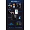 A1 TT Lock/ Tuya WiFi Auto Fingerprint Digital Electronic Door Lock With Door Sensor Password/IC Card/APP/Key Smart Door Lock