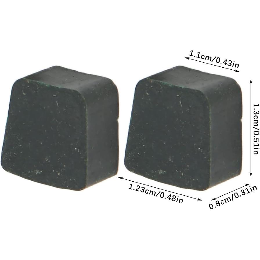 30Pcs Motorized Bicycle Clutch Pad, Engine Clutch Pads Square Shape Green Replacement for 49cc 80cc Motorized Bicycle Engine