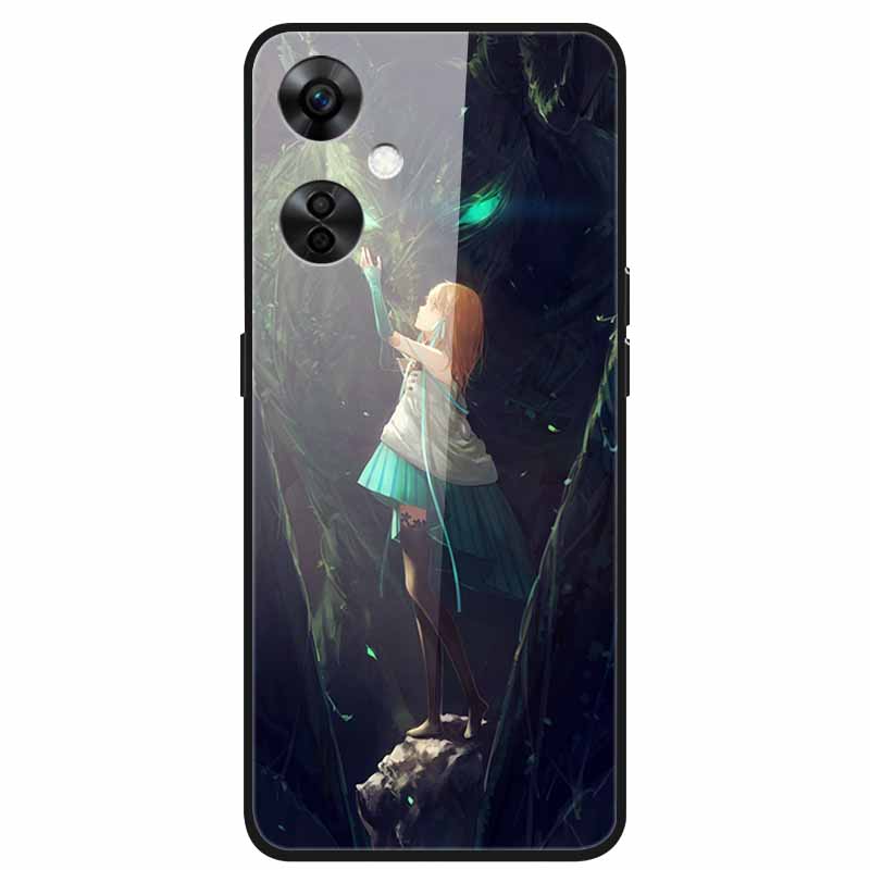 For One Plus Nord CE 3 Lite 5G Case N30 Tempered Glass Hard Back Cover for Oneplus Nord CE3 Lite N 30 Cases Bumper 3lite CE3Lite