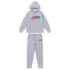 Streetwear Hooded Sweatshirt Set Loose Fit Embroidery Winter Casual Top Youth