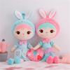 Metoo Original Keppel Bunny Rainbow Love Skirt Princess Plush Doll53cmFor Kids Toys Baby Holiday Gift