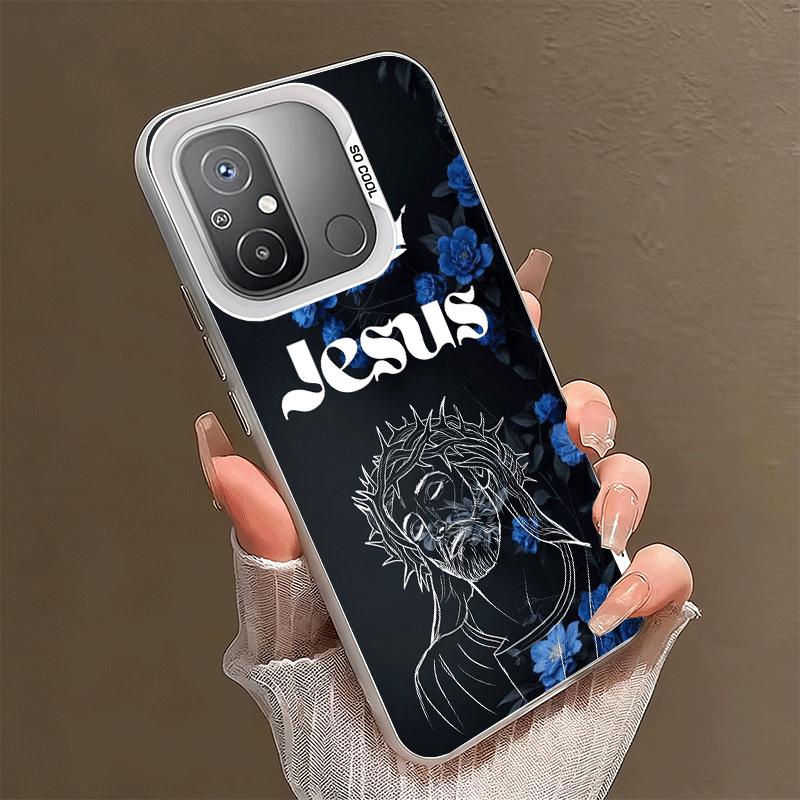 God Jesus Pray Cross Bible Shockproof Phone Case for Xiaomi Poco X7 X6 X5 X3 Pro F7 Ultra M8 Redmi 15C 15 14C 13C 12C 10C 13 12