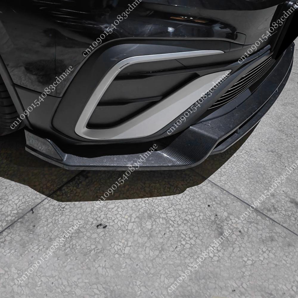 For Volkswagen VW Tiguan Allspace 2021-2024 TSI Life/Elegance/Adventure Front Bumper Lip Spoiler Splitter Diffuser Trim Tuning