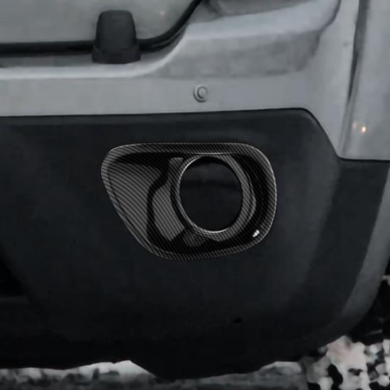 Carbon fiber For Jeep Patriot 2011-2016 Front Bumper Fog Light Lamp Cover Trims